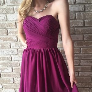 Handmade Berry Cocktail/Prom Dress